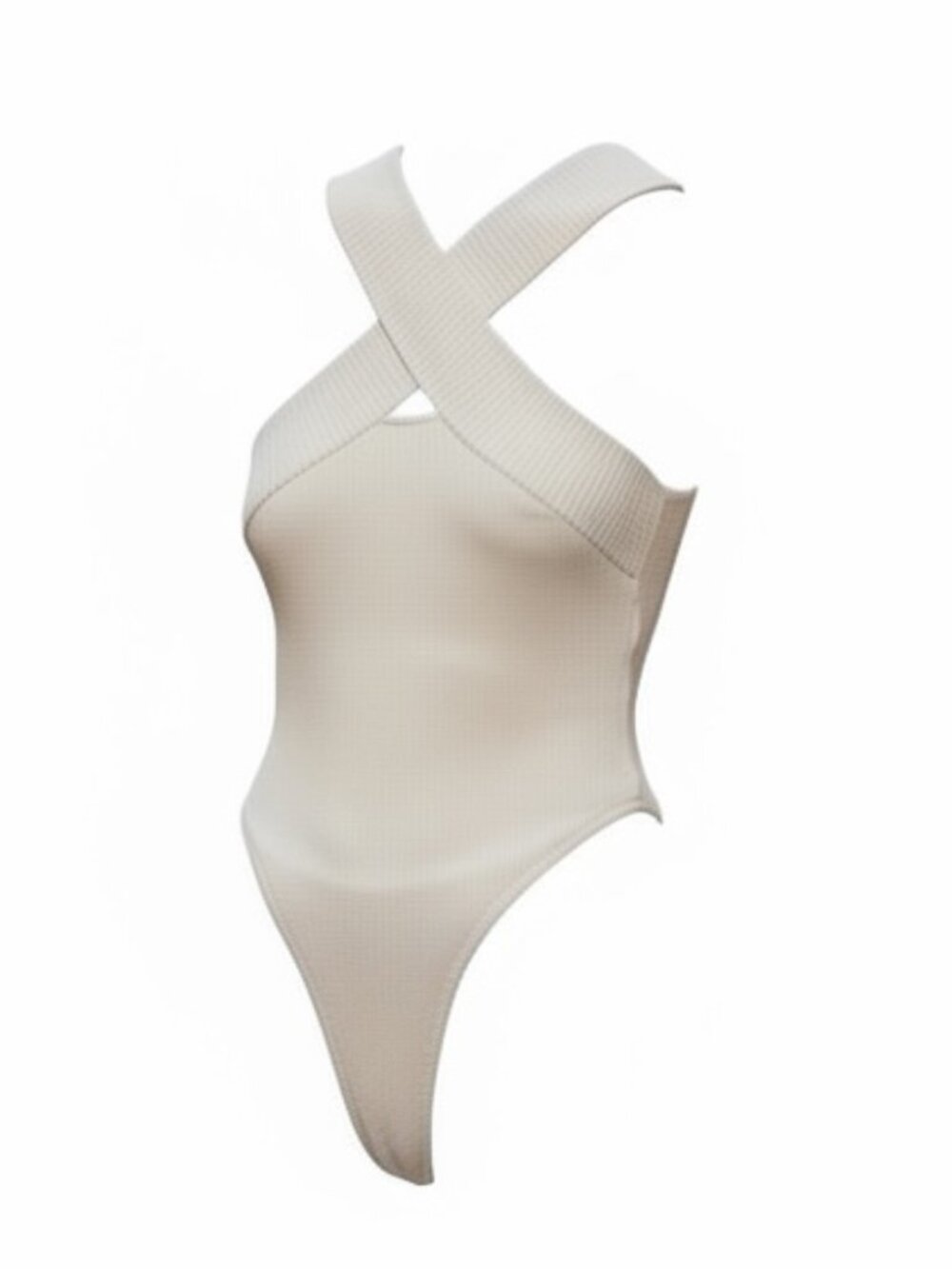 Le Lis Ivory Sweater Bodysuit NWT